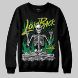 Green 'Laid Back' DopeSkill Graphic Sweatshirt
