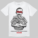 Black/White 'Scared Money Don't Make No Money' DopeSkill Graphic T-Shirt