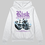 PURPLE 'Risk Is Better Than Regret' DopeSkill Graphic Hoodie