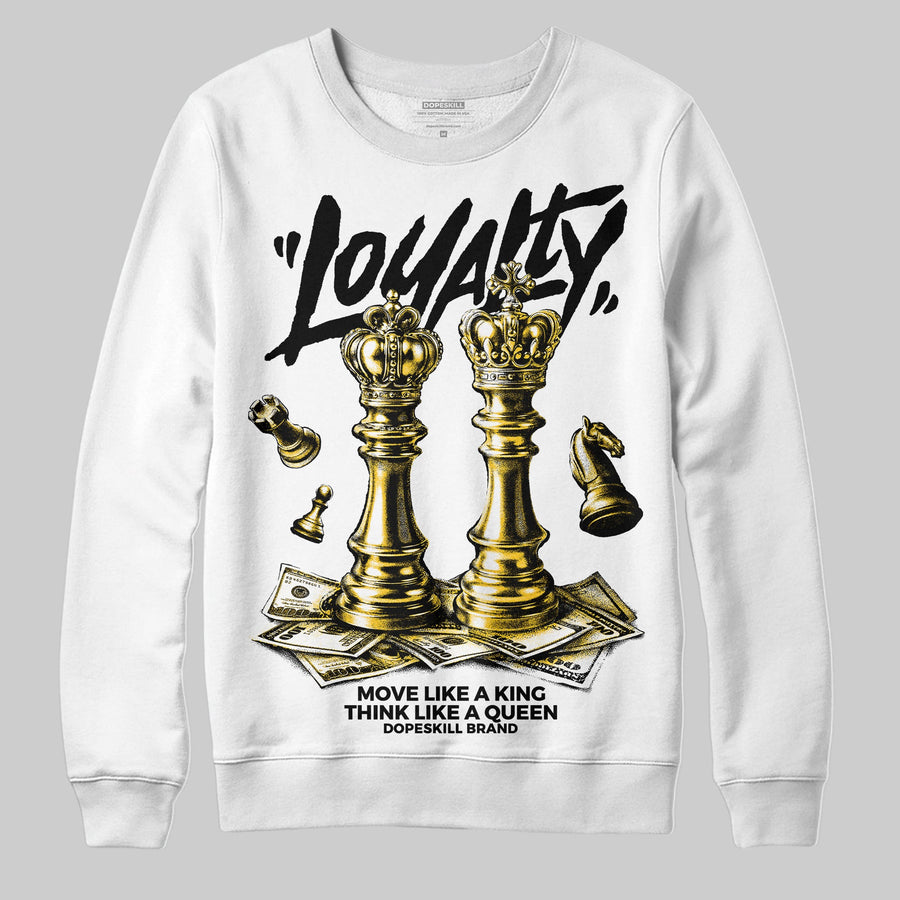 Yellow 'Loyalty' DopeSkill Graphic Sweatshirt
