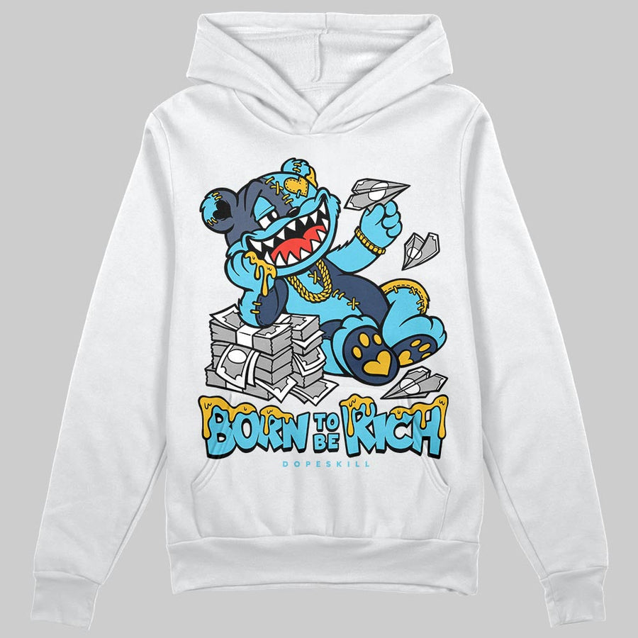 Gamma 11s DopeSkill Hoodie Sweatshirt Born To Be Rich Graphic