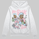 Medium Soft Pink 4s DopeSkill Hoodie Sweatshirt No Risk No Story Graphic