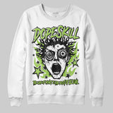 Neon Green Collection DopeSkill Sweatshirt Root of Evil Graphic