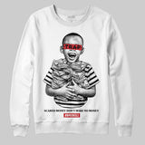 Black/White 'Scared Money Don't Make No Money' DopeSkill Graphic Sweatshirt