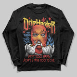 Red Collection DopeSkill Long Sleeve T-Shirt Drip Harder Graphic