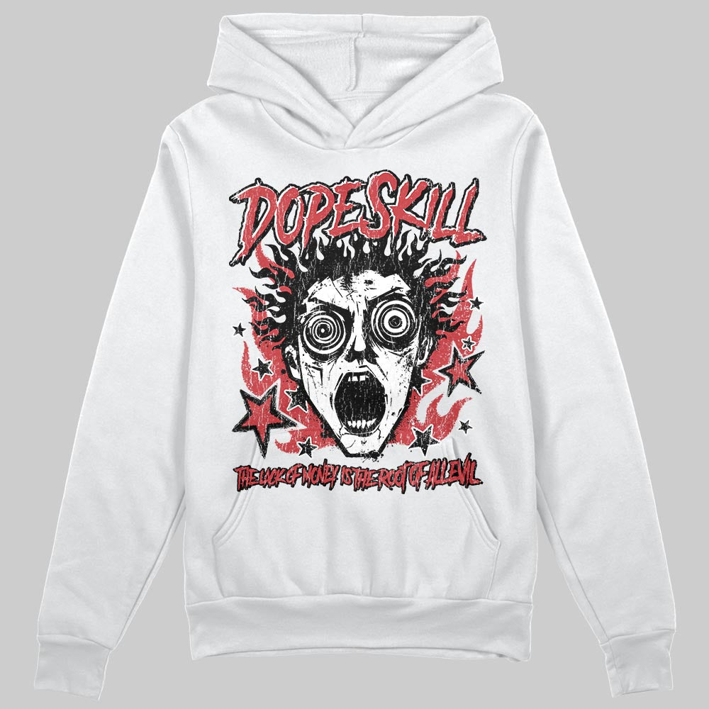 Red Collection DopeSkill Hoodie Sweatshirt Root of Evil Graphic