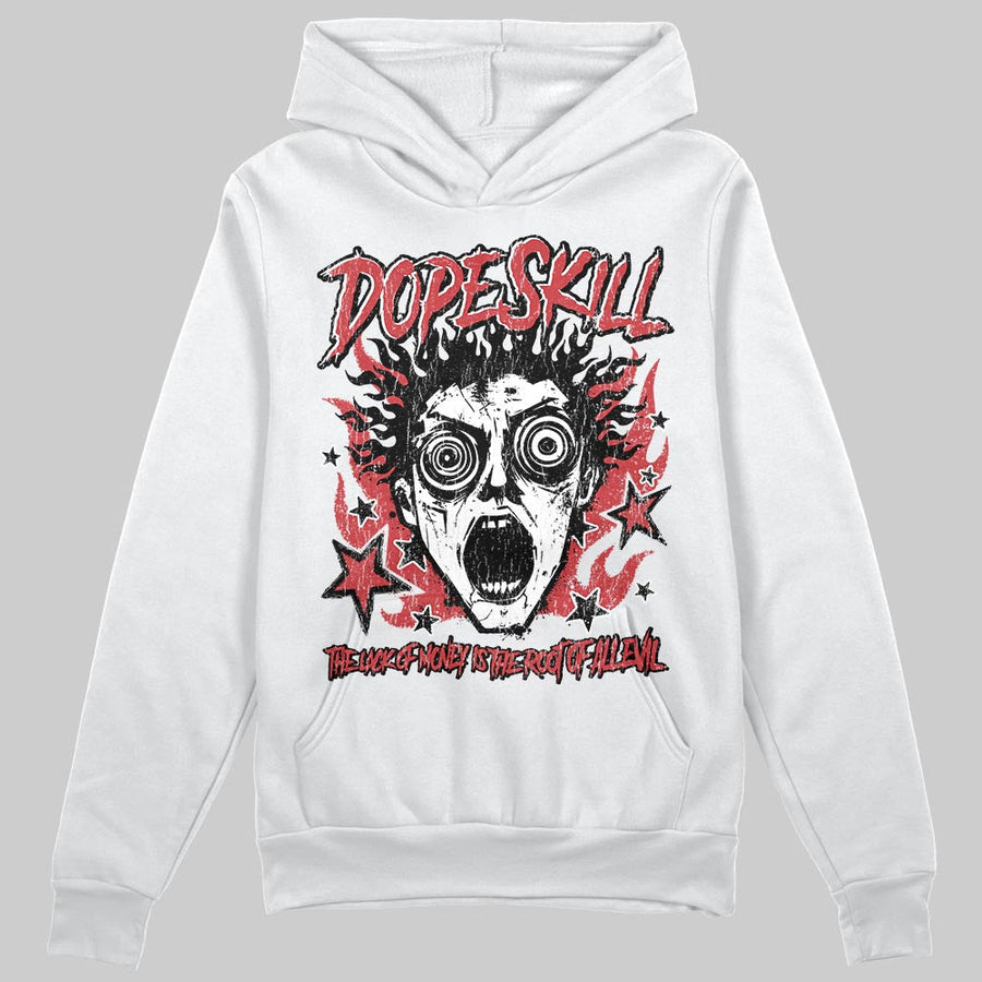 Red Collection DopeSkill Hoodie Sweatshirt Root of Evil Graphic