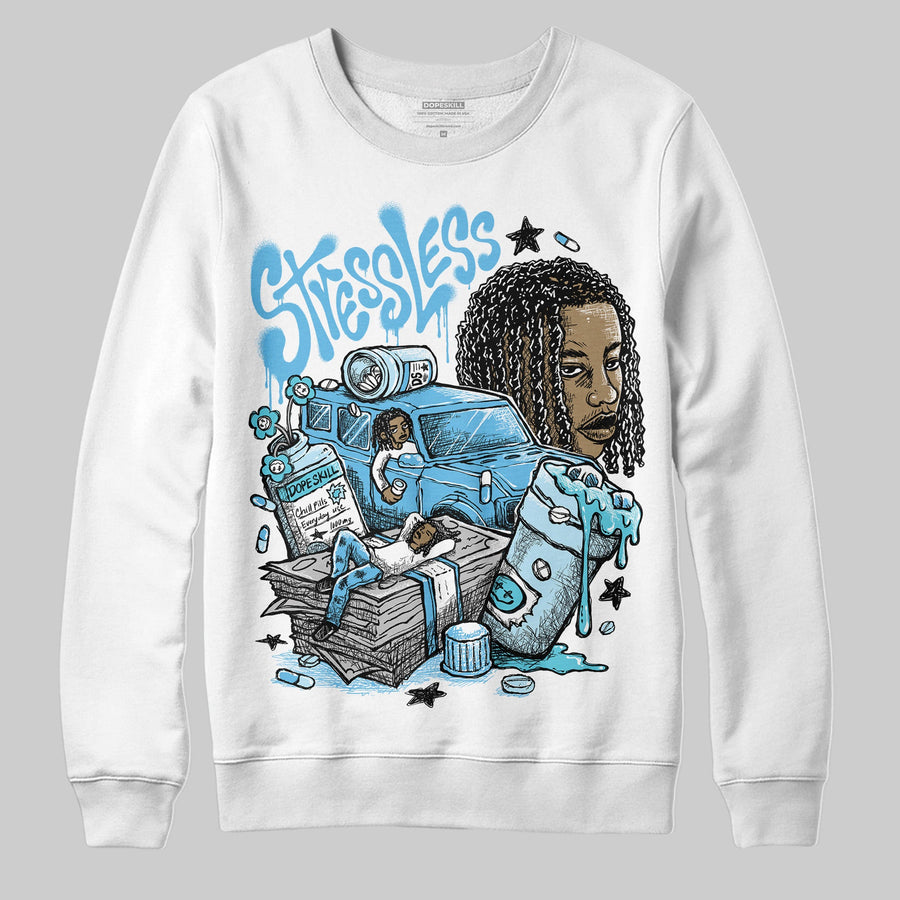 Legend Blue 11s DopeSkill Sweatshirt Stressless Graphic