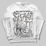 Cave Stone 4s DopeSkill Long Sleeve T-Shirt Speak It Graphic