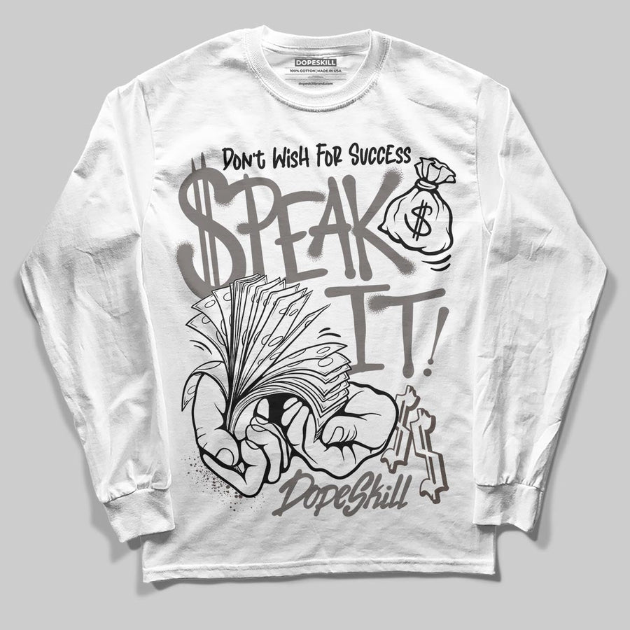Cave Stone 4s DopeSkill Long Sleeve T-Shirt Speak It Graphic