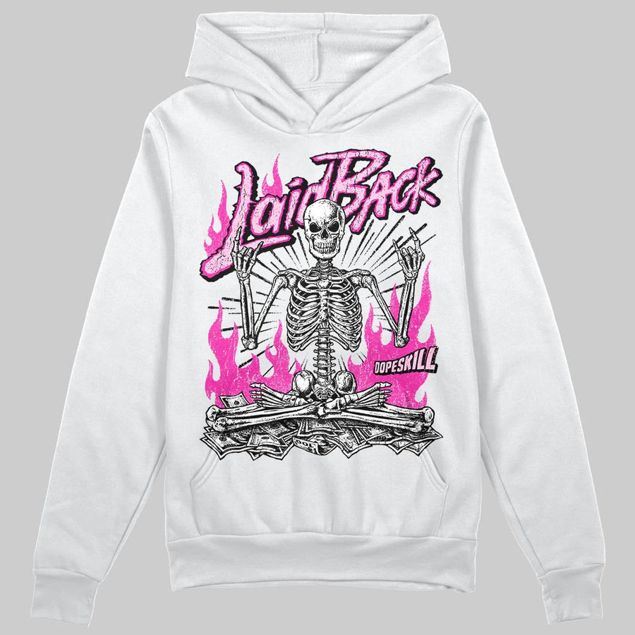 Pink 'Laid Back' DopeSkill Graphic Hoodie