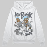 Wolf Grey 5s DopeSkill Hoodie Sweatshirt No Risk No Story Graphic