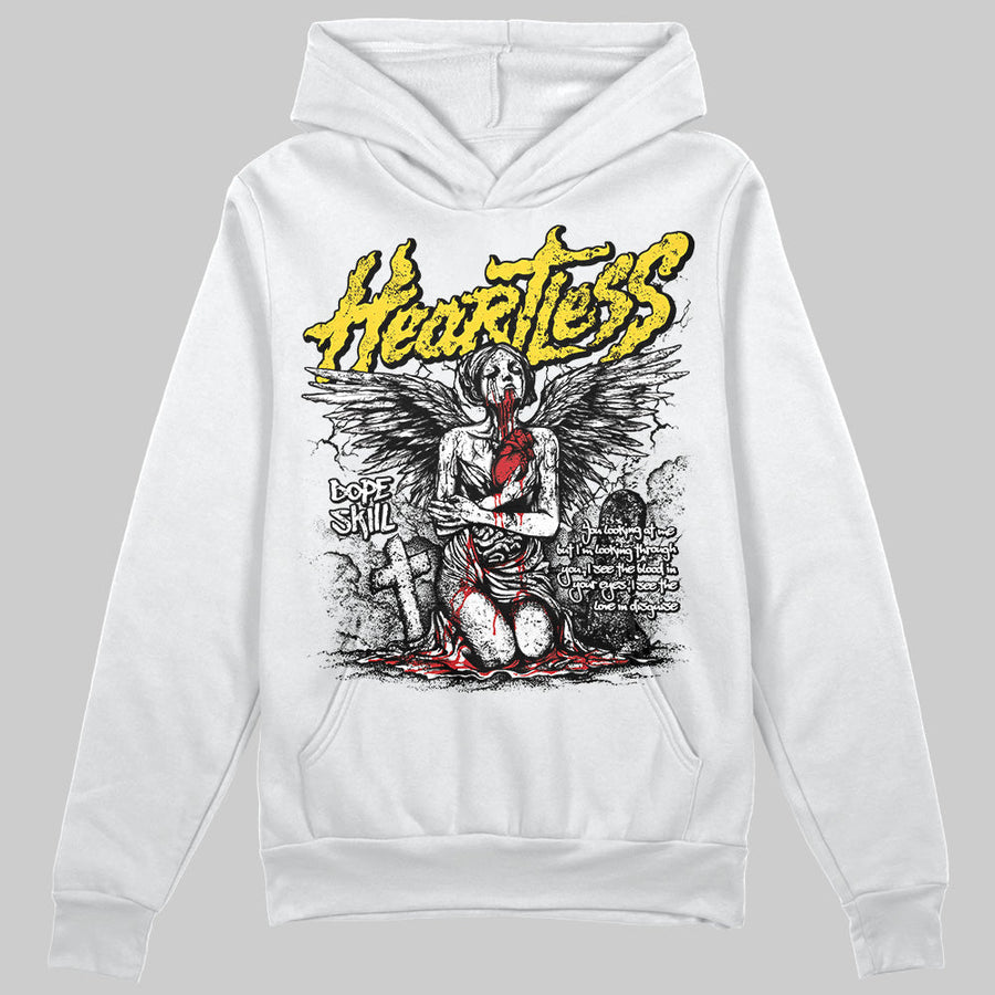 Black Tour Yellow AJ 4 Thunder DopeSkill Hoodie Sweatshirt Heartless Graphic