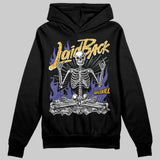 Lakers 4s DopeSkill Hoodie Sweatshirt Laid Back Graphic
