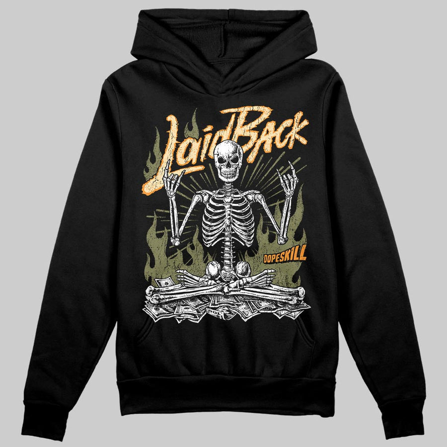 Olive 'Laid Back' DopeSkill Graphic Hoodie