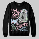 Medium Soft Pink 4s DopeSkill Sweatshirt Real Ones Move In Silence Graphic