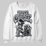 Wolf Grey 5s DopeSkill Sweatshirt Paper Chaser Boy Graphic