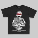 Grey 'Scared Money Don't Make No Money' DopeSkill Graphic Toddler Kids T-shirt