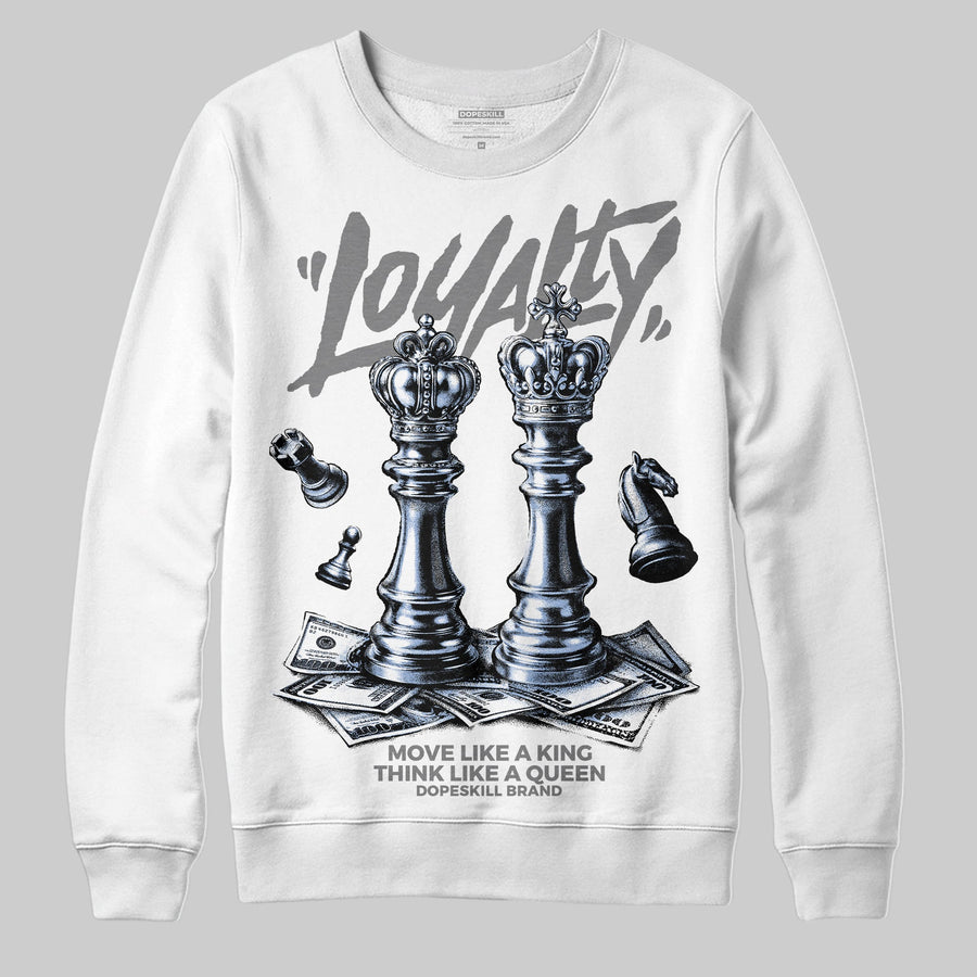 Grey 'Loyalty' DopeSkill Graphic Sweatshirt