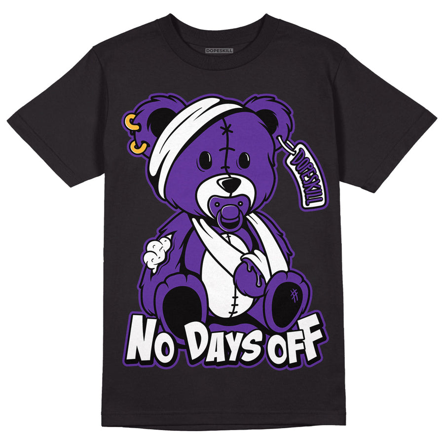 PURPLE Collection DopeSkill T-Shirt Hurt Bear Graphic