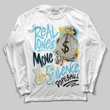 Gamma 11s DopeSkill Long Sleeve T-Shirt Real Ones Move In Silence Graphic