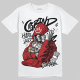 Black/White 'Grind Pray' DopeSkill Graphic T-Shirt