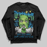 Royal Blue Collection DopeSkill Long Sleeve T-Shirt Drip Harder Graphic