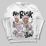 35th Anniversary 5s DopeSkill Long Sleeve T-Shirt No Risk No Story Graphic