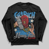 Rare Air 3s DopeSkill Long Sleeve T-Shirt Get Rich Graphic
