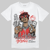 Toro Bravo 4s DopeSkill T-Shirt All Hustle No Luck Graphic