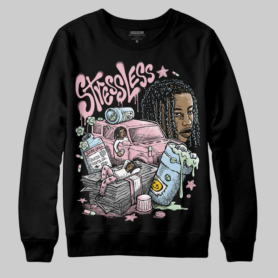 Medium Soft Pink 4s DopeSkill Sweatshirt Stressless Graphic