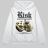 Yellow 'Risk Is Better Than Regret' DopeSkill Graphic Hoodie