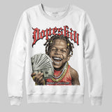 Red 'Money Loves Me' DopeSkill Graphic Sweatshirt