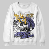 Lakers 4s DopeSkill Sweatshirt Drip Season Graphic