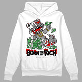 Dunk Panda White Black DopeSkill Hoodie Sweatshirt Born To Be Rich Graphic