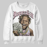 Medium Soft Pink 4s DopeSkill Sweatshirt Money Loves Me Graphic
