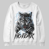 Wolf Grey 5s DopeSkill Sweatshirt No Fear Graphic