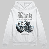 Grey 'Risk Is Better Than Regret' DopeSkill Graphic Hoodie