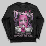 Pink Collection DopeSkill Long Sleeve T-Shirt Drip Harder Graphic