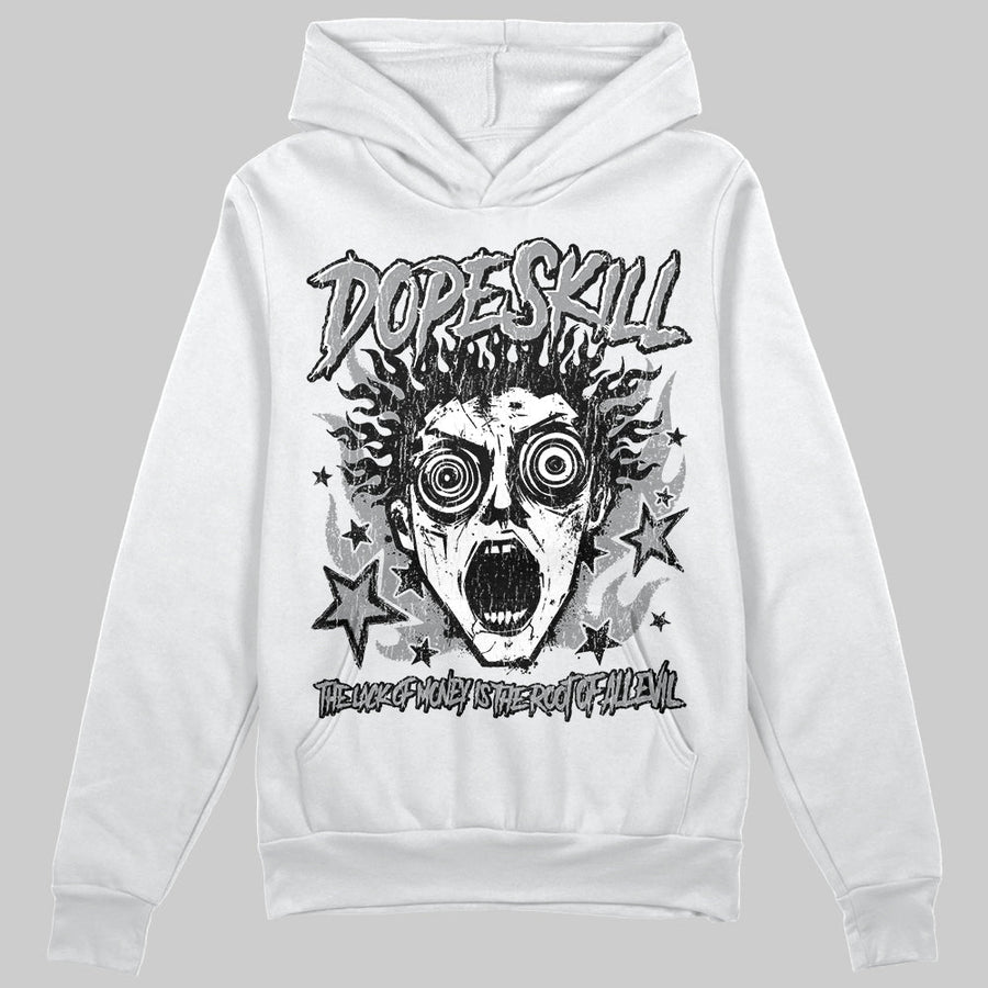 Wolf Grey 5s DopeSkill Hoodie Sweatshirt Root of Evil Graphic