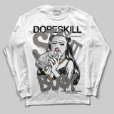 Cave Stone 4s DopeSkill Long Sleeve T-Shirt Stay It Busy Graphic