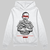 Red 'Scared Money Don't Make No Money' DopeSkill Graphic Hoodie