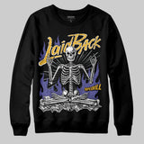 Lakers 4s DopeSkill Sweatshirt Laid Back Graphic