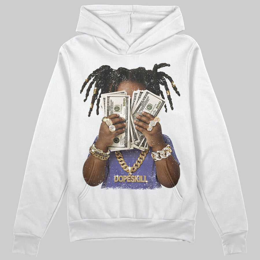 Lakers 4s DopeSkill Hoodie Sweatshirt Rich Youth Graphic