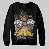 TAN 'All Hustle No Luck' DopeSkill Graphic Sweatshirt