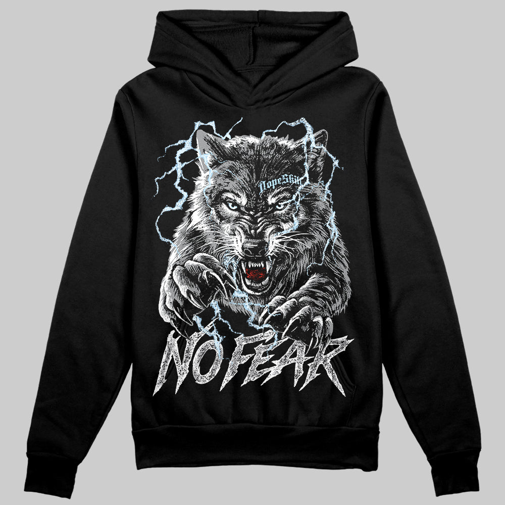 Wolf Grey 5s DopeSkill Hoodie Sweatshirt No Fear Graphic