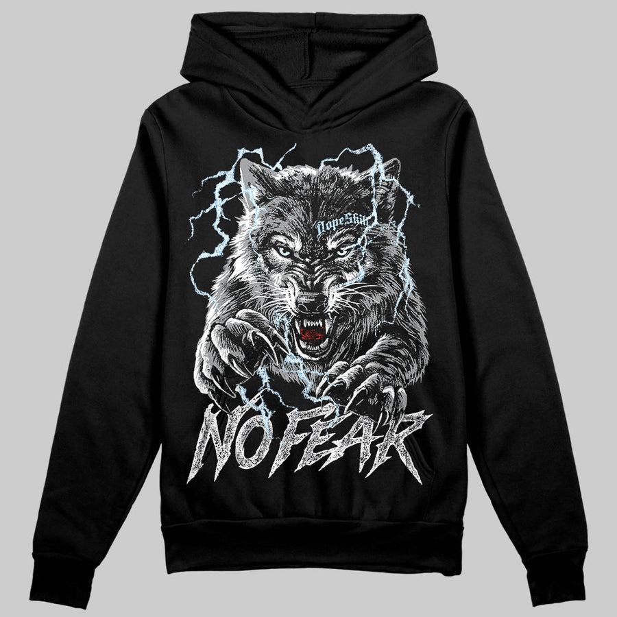 Wolf Grey 5s DopeSkill Hoodie Sweatshirt No Fear Graphic