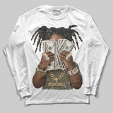 Medium Olive 3s DopeSkill Long Sleeve T-Shirt Rich Youth Graphic