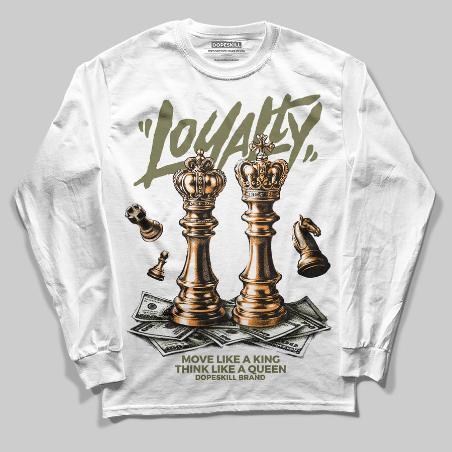 Olive 'Loyalty' DopeSkill Graphic Long Sleeve T-Shirt