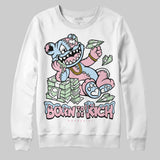 Medium Soft Pink 4s DopeSkill Sweatshirt Born To Be Rich Graphic